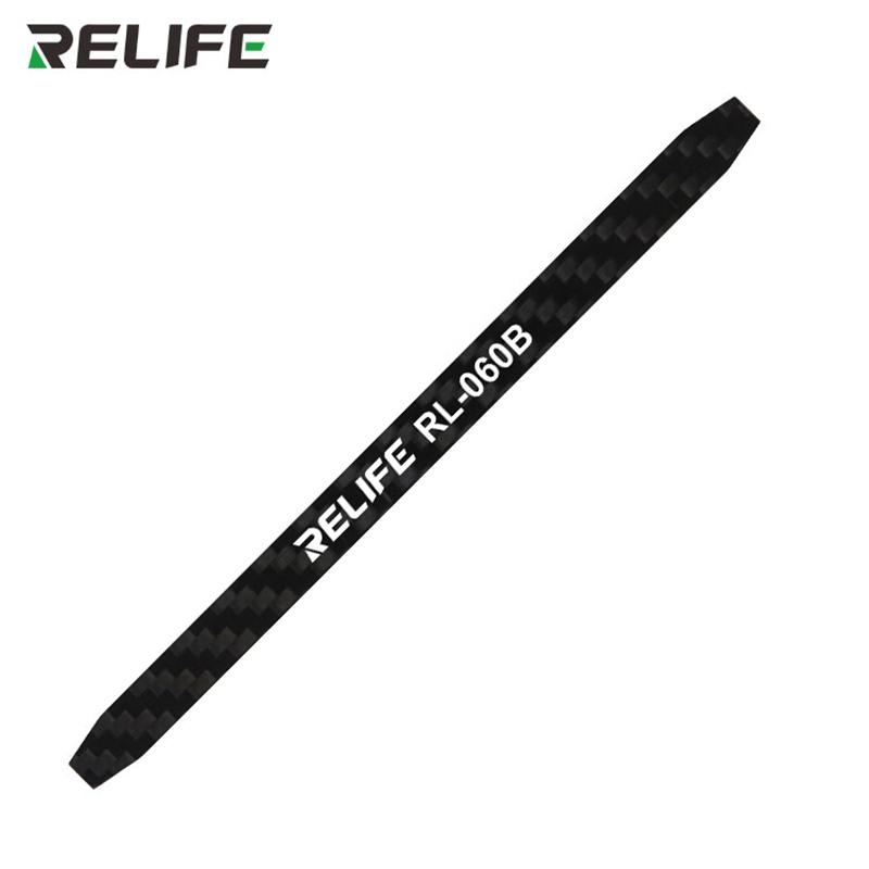 

RELIFE RL-060B Phone Repair Tool Anti-static Carbon fiber non-magnetic disassembly crowbar Disassemble Kit Phone Spatula Tool