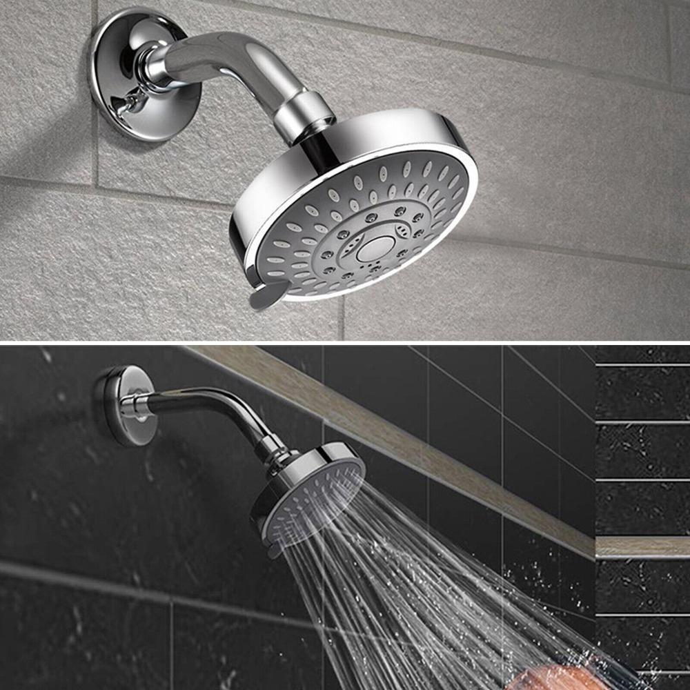 5 Modes Adjustable High Pressure ShowerHead Water-Saving Overhead Showerhead Faucet Replacement