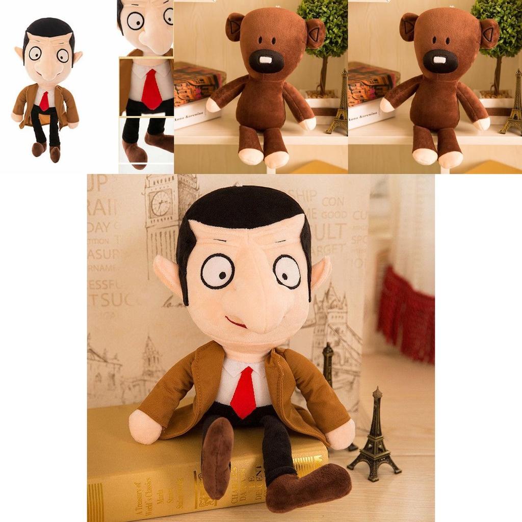 Mr Bean And Teddy Bear Soft Plush Toy Ideal For Kids Christmas Gifts And Collectibles