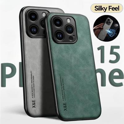 Luxusní kožené pouzdro pro iPhone 15 14 11 13 12 Pro Max Mini XR 15 14 Plus nárazuvzdorný kryt pro iPhone XS Max 8 7 SE Příslušenství