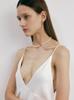 Sosoo Pearl Point Gold Toggle Necklace