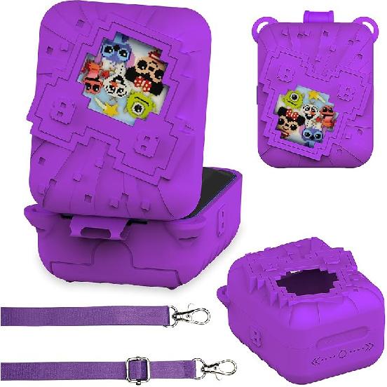Силиконовый чехол для интерактивной игрушки Bitzee Disney, цифрового питомца, Защитный чехол для аксессуаров Bitzee Disney, виртуального цифрового питомца (синий)