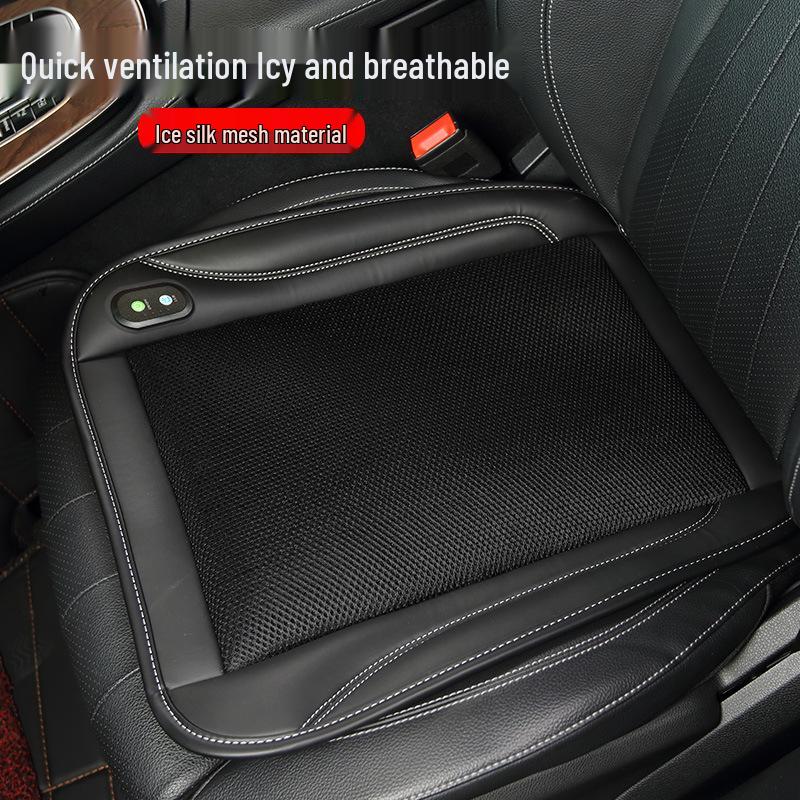 

Универсальная охлаждающая и массажная подушка на автомобильное сиденье с вентилятором для лета 5V USB Port