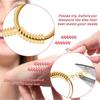 12 Pièces Ajusteurs de Taille de Bague Invisibles Garde Clip Invisible Redimensionneur Anneau de Garde Transparent Sizer Convient aux Hommes Femmes
