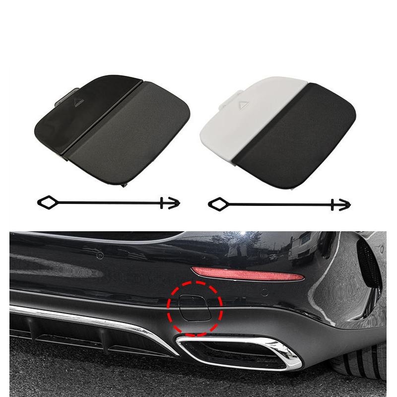 För Mercedes Benz E-klass Sport Bakre Bumper Dragkrokshålskydd W214 Bakre Bumper Släpvagnsskydd 2148856704 2024-2026