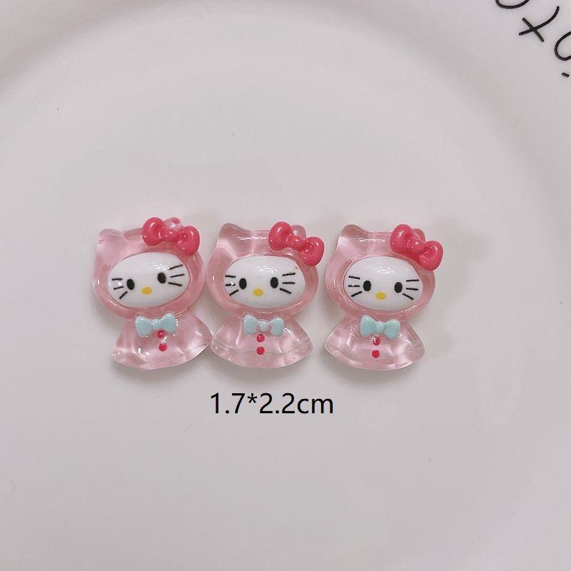 New Cartoon Cape Bunny Resin Accessories For Diy Cream Glue Phone Case Hairpin Cup Shoes Material Plastic/resin Material