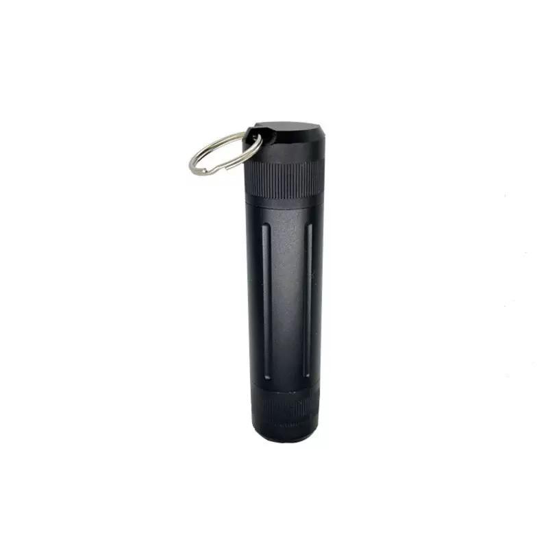 Aluminum Alloy Sealed Medicine Bottle Outdoor Survival and Self-Rescue Protection Gear Portable Outdoor EDC