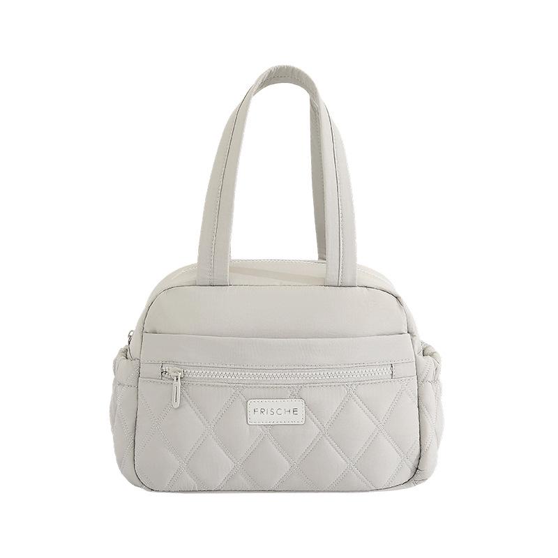 

Runhui Insulated Lunch Tote: Square Handheld Bag, Bento Meal Carrier, Student Lunch Box Bag.
