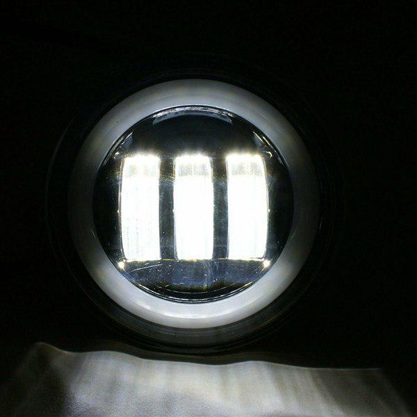 4.5" 30W LED Angel Eye Motorcycle Fog Light for Harley, Off-road Auxiliary Spotlight