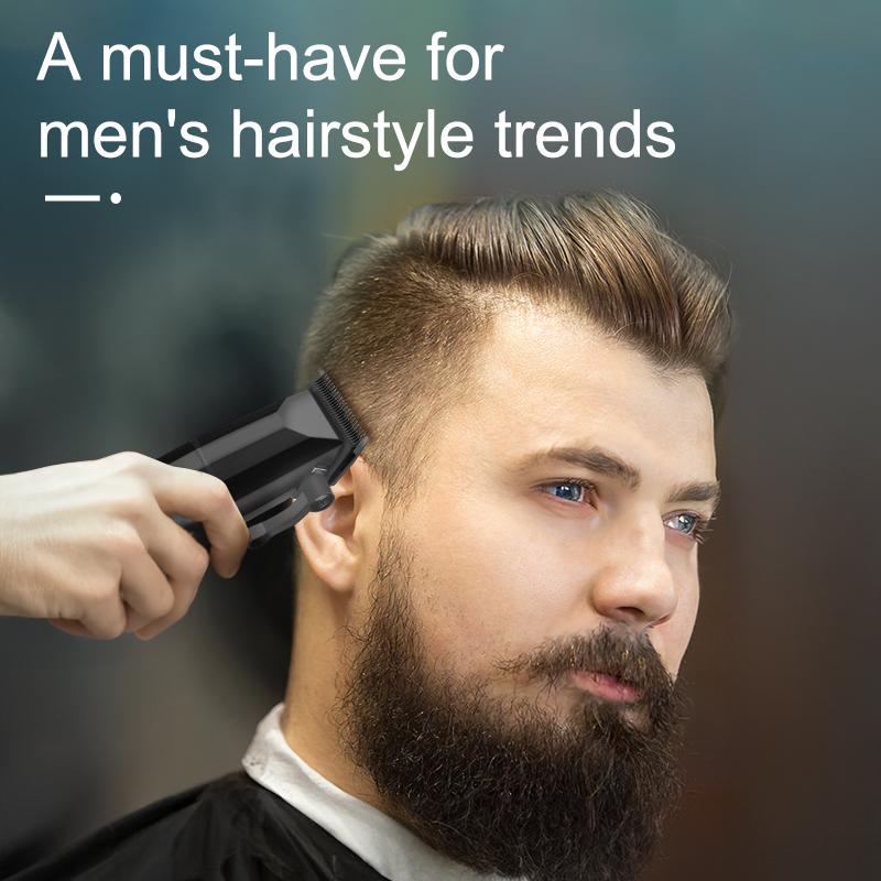 Original Barber Professional Electric Hair Trimmer For Men Rechargeable Beard Hair Clipper with 9000RPM Motor Haircut