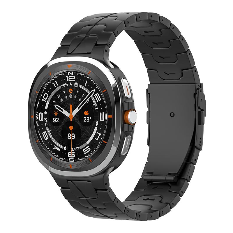 

For Samsung Galaxy Watch Ultra 47mm Titanium Watch Strap Replacement Wristband Black