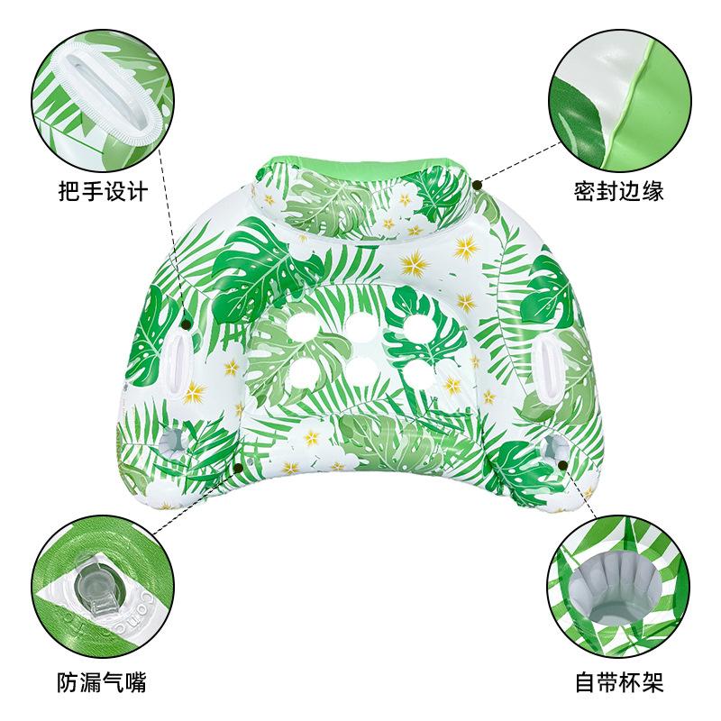 2026 Summer Inflatable Float Lounger Portable PVC Water Floating Bed Large Buoyancy for Beach Pool Party Outdoor Swimming