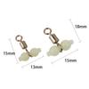 20pcs/bag Luminous Fishing Swivels Rolling Swivels Sea Fishing Accessories Tackle Connector Rolling Swivels 3-way Swivels