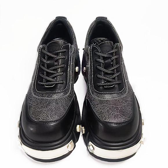 Fashion Best - Selling Gothic Platform Shoes | Premium Textured Leather Footwear