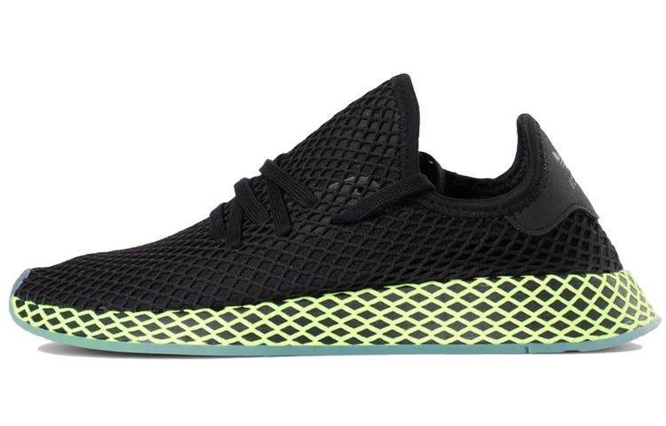 Adidas Deerupt  Black Neon  B41755 36
