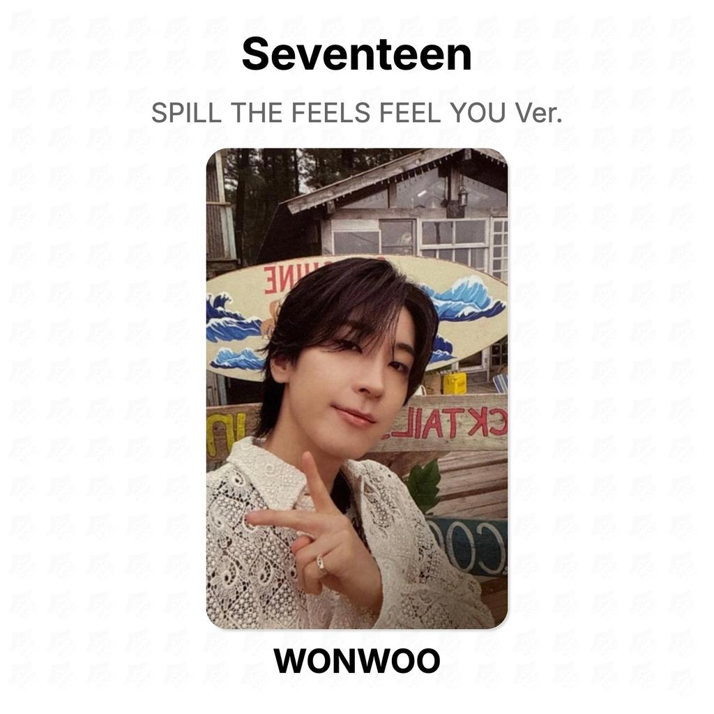 Seventeen SPILL THE FEELS FEEL YOU Ver. Official Photocard