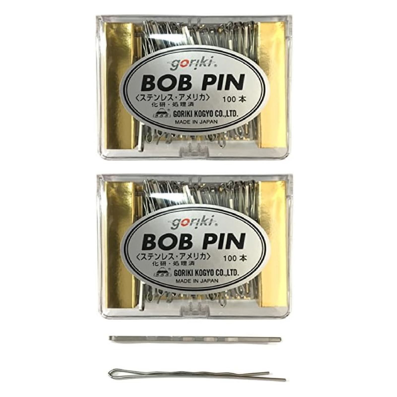 

из нержавеющей стали Goriki Industrial Американский 100 штук Бонус [Набор 2] Булавки, Плоские, +