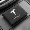 PU Leather Credit Card Case Car Driving Documents Protective Case For Tesla Model 3 Model S Model X Y Roadster Performance