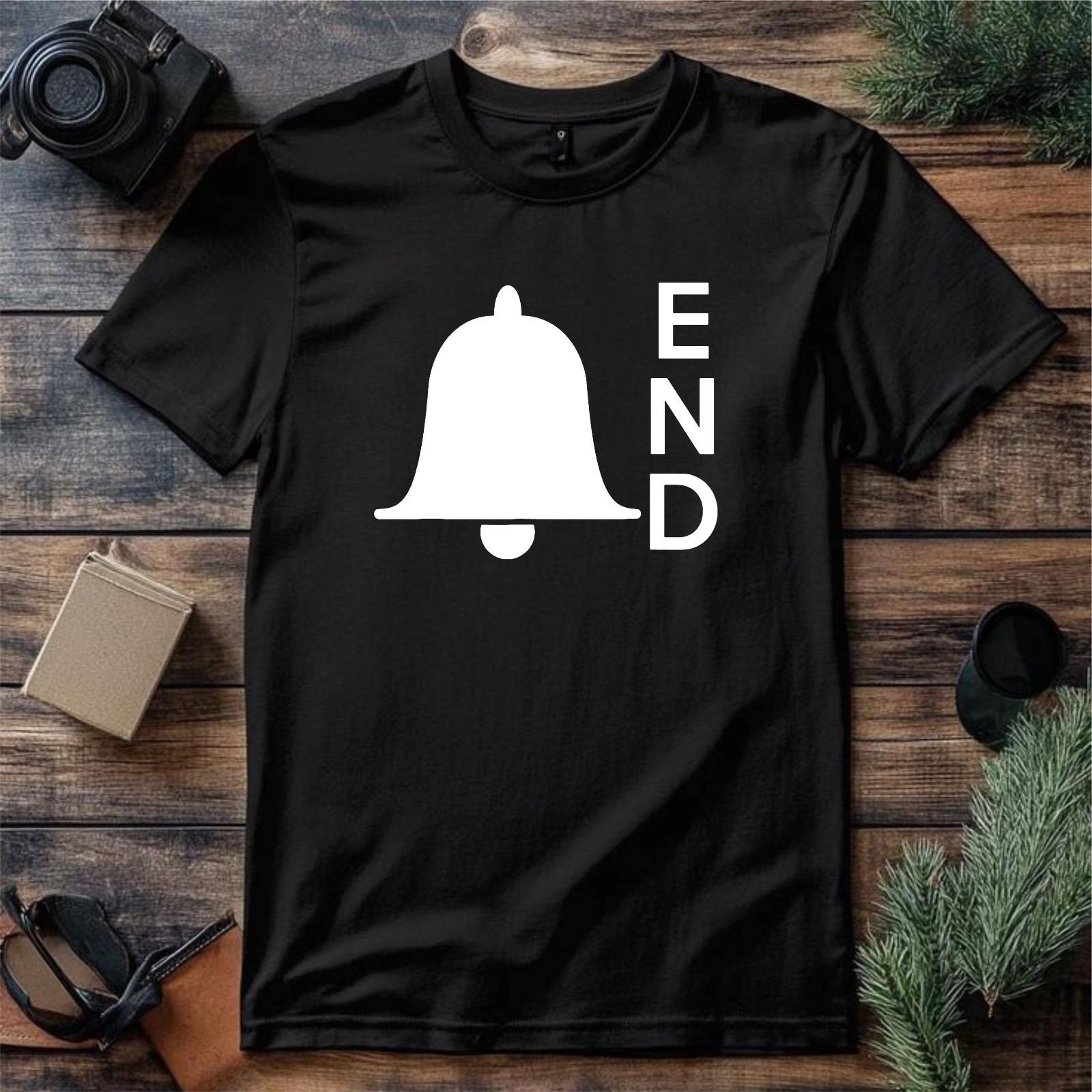 Funny Bell End T-Shirt Funny Rude Joke Minimalist Novelty Top Men s Tee S