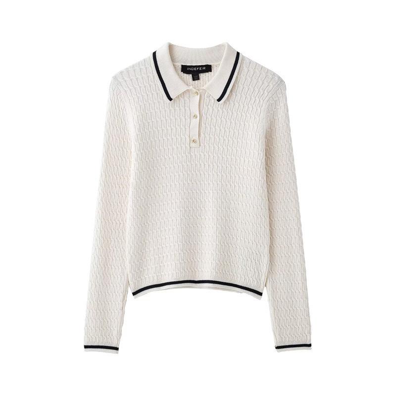 

TAOP&ZA Женский повседневный вязаный пуловер на весну/лето Small