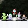 10ks Nightmare Sally Jack Skellington Vánoční PVC Model Vinylová Figurka Halloween Dárek Akční Figurka Hračky