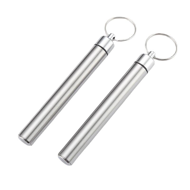 Stainless Steel Spiral Ear Pick Set with Portable Keychain for Adults