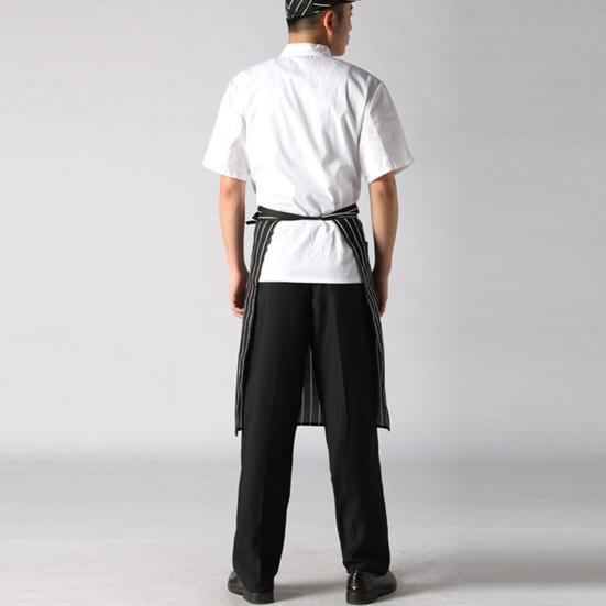 Waist Waterproof Chef Bistro Apron for Men Women Polyester Cooking Apron with Tool Pocket Oil Stain Resistant Cleaning Apron for Home Kitchen Bar