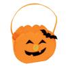 Mini Felt Bag Pumpkin 6x10x11.5 Cm