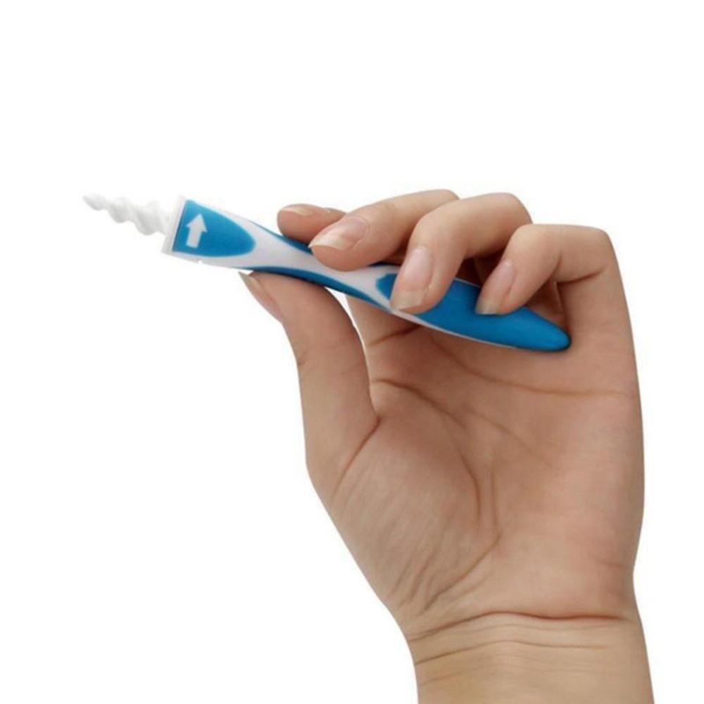 Soft Spiral Ear Cleaner 360° Rotary Ear Wax Remover Tool Ear Spoon Ear Wax Earpick  For Adults/Kids