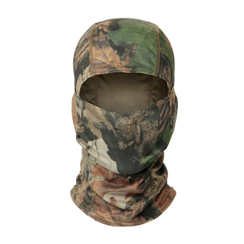 Camouflage Sturmhaube Vollgesichtsschal Outdoor Aktivität Ski Radfahren Vollgesichtsabdeckung Winter Hals Kopfwärmer Taktischer Schal Mütze Helm-Innenmütze