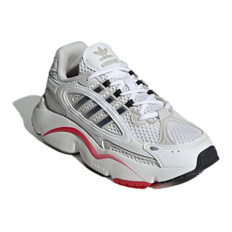 Adidas Originals Ozmillen Comfortable Versatile Non-Slip Wear-Resistant Low-Top Casual Shoes Kids Sneaker White IG4269