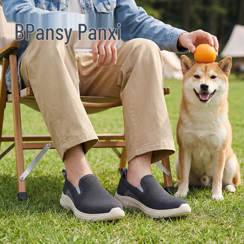 Pansy Men s Breathable Mesh Slip-On Casual Shoes 1082 39