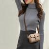 Luxury Designer Solid Color Women's Small Handbag Fashi Shoulder Messenger Bag Ladies pu Leather Shell Crossbody Bag Bolsas
