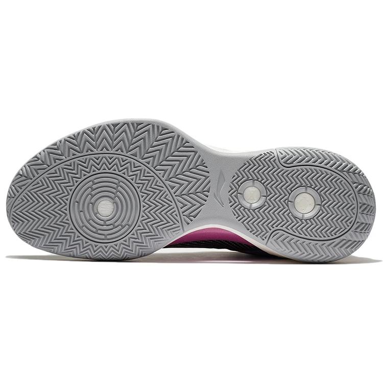 Li Ning Basketball Shoes Men's Mid top Brick Gray ABAS027-6