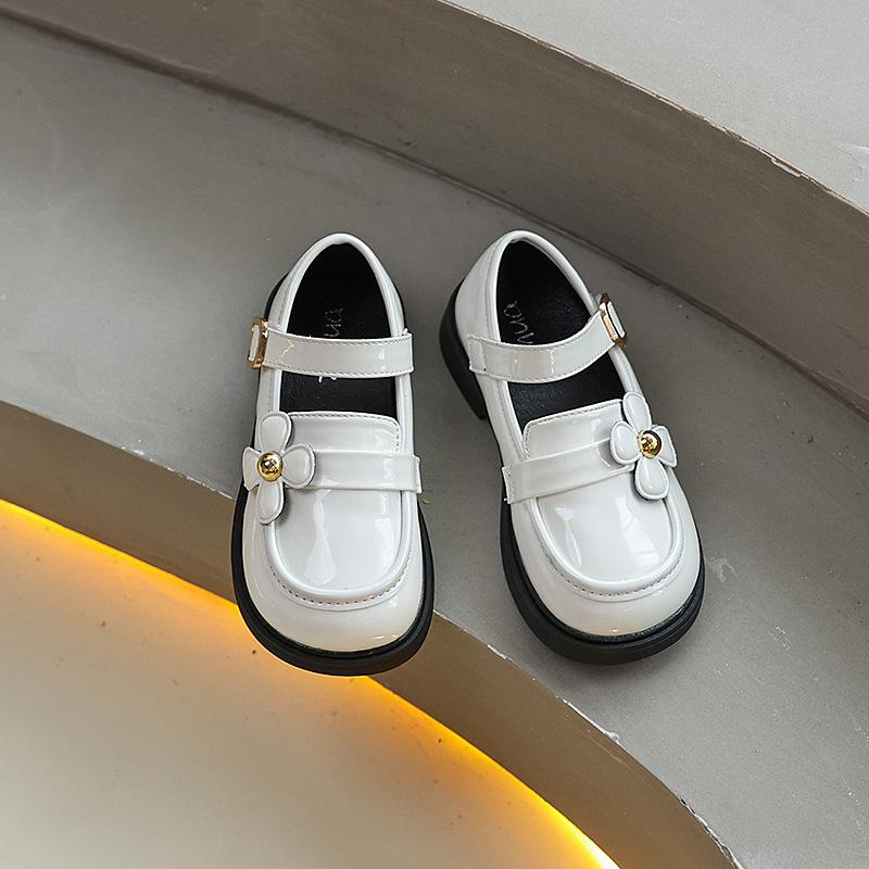 New Style Girls Shoes, Children s Shoes with Soft Soles, Large Size, Single Shoes for Boys 26 бежевый