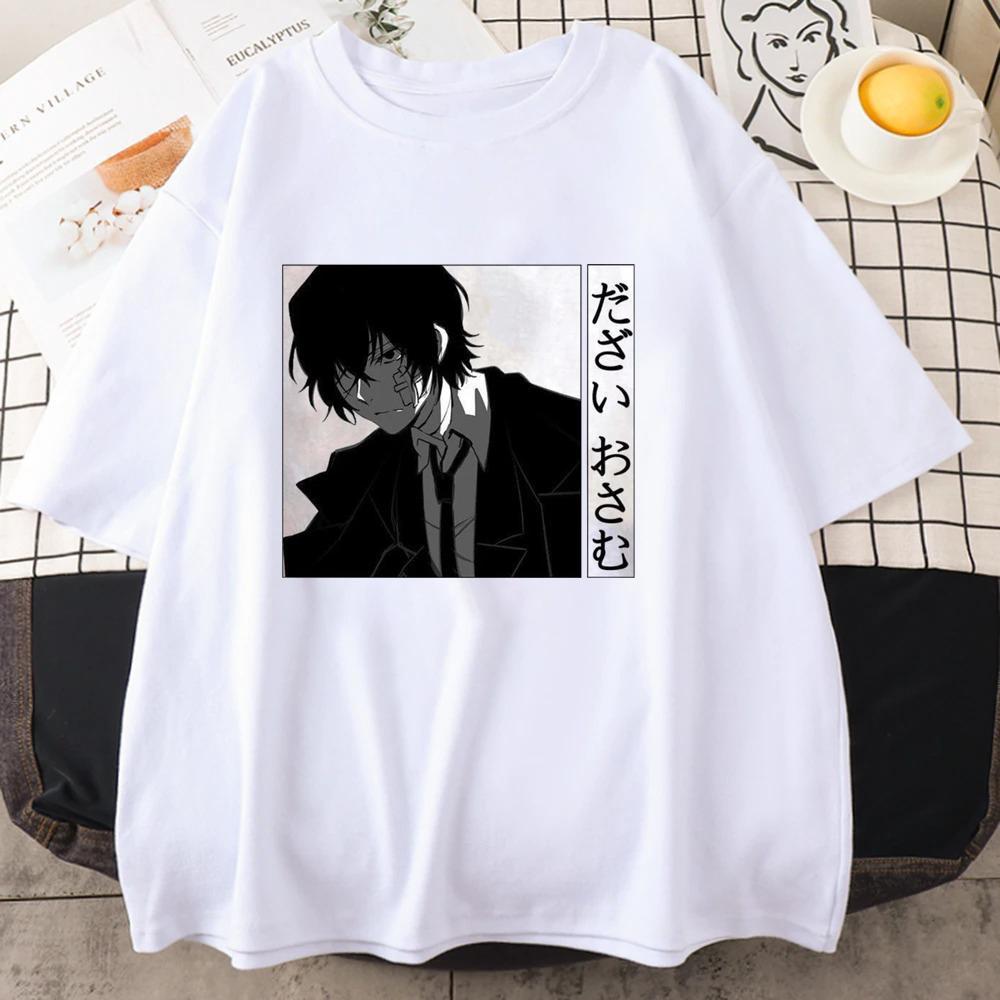 NEW Anime Cool Print Shirt Fashion Casual Personality Hip Hop Street Men's and Women's Short Sleeve T-Shirt Tops