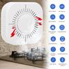 Wireless Wifi Smoke Detector Independent Warning Sound Light Alarm Low Power Consumption for Home Hotel for Tuya