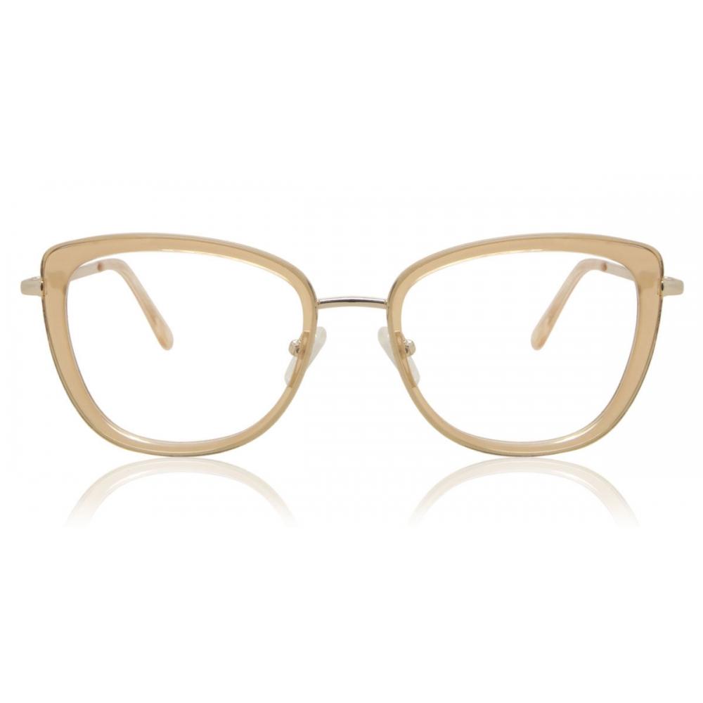 

Full Rim Cat Eye Transparent Brown Rose Gold Smartbuy Collection Jana Mtr 99e Fashion Women Eyeglasses Brown Rose Gold/54