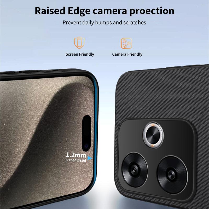 Ultra Thin Matte Soft Silicone Phone Case For Xiaomi Poco F6 Pro F7 Ultra Magnetic Wireless Charge Shockproof Cover Poco F7 Pro