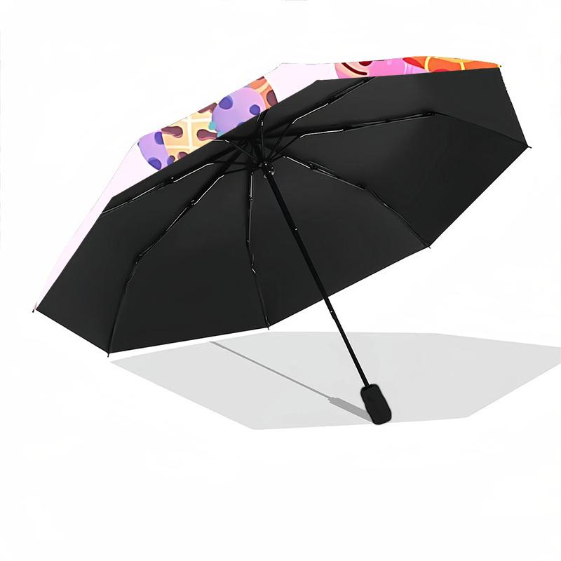 1pc Turtles Automatic Open/close Folding Umbrella, Compact Portable Travel Umbrella, Cute Umbrella, Durable Construction yy260328034