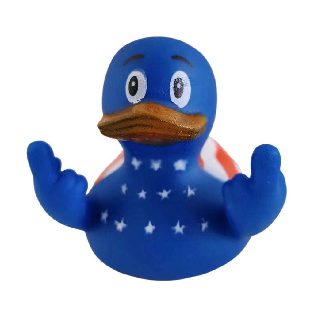 1-2pcs Middle Finger Duck Car Decoration Personalized Ornaments Desktop Auto Decoration for Bedroom Shelf Table Decor