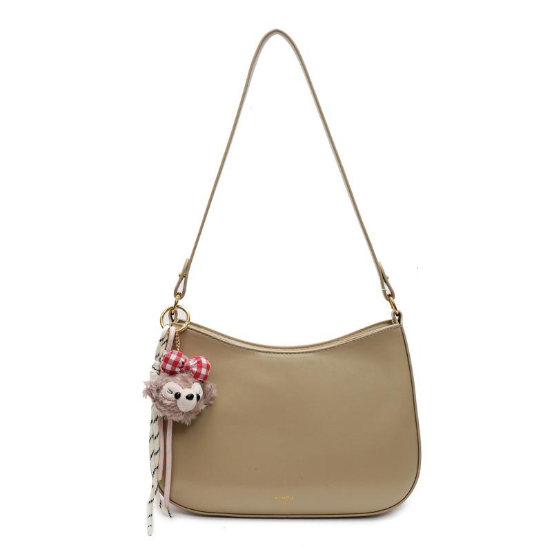 Underarm bag women's bag 2025 new niche design high sense spring and summer versatile explosion crossbody shoulder bucket bag