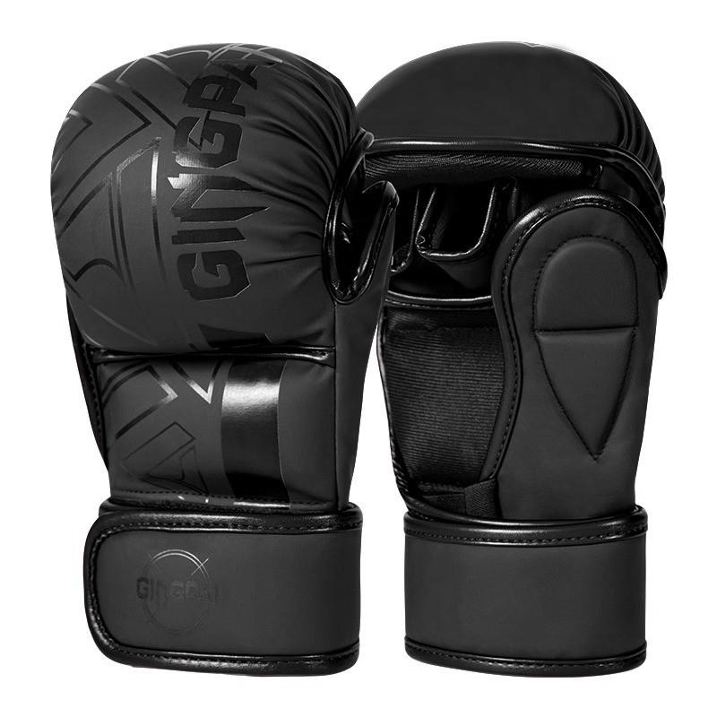 Half-Finger MMA Boxing Gloves Training Muay