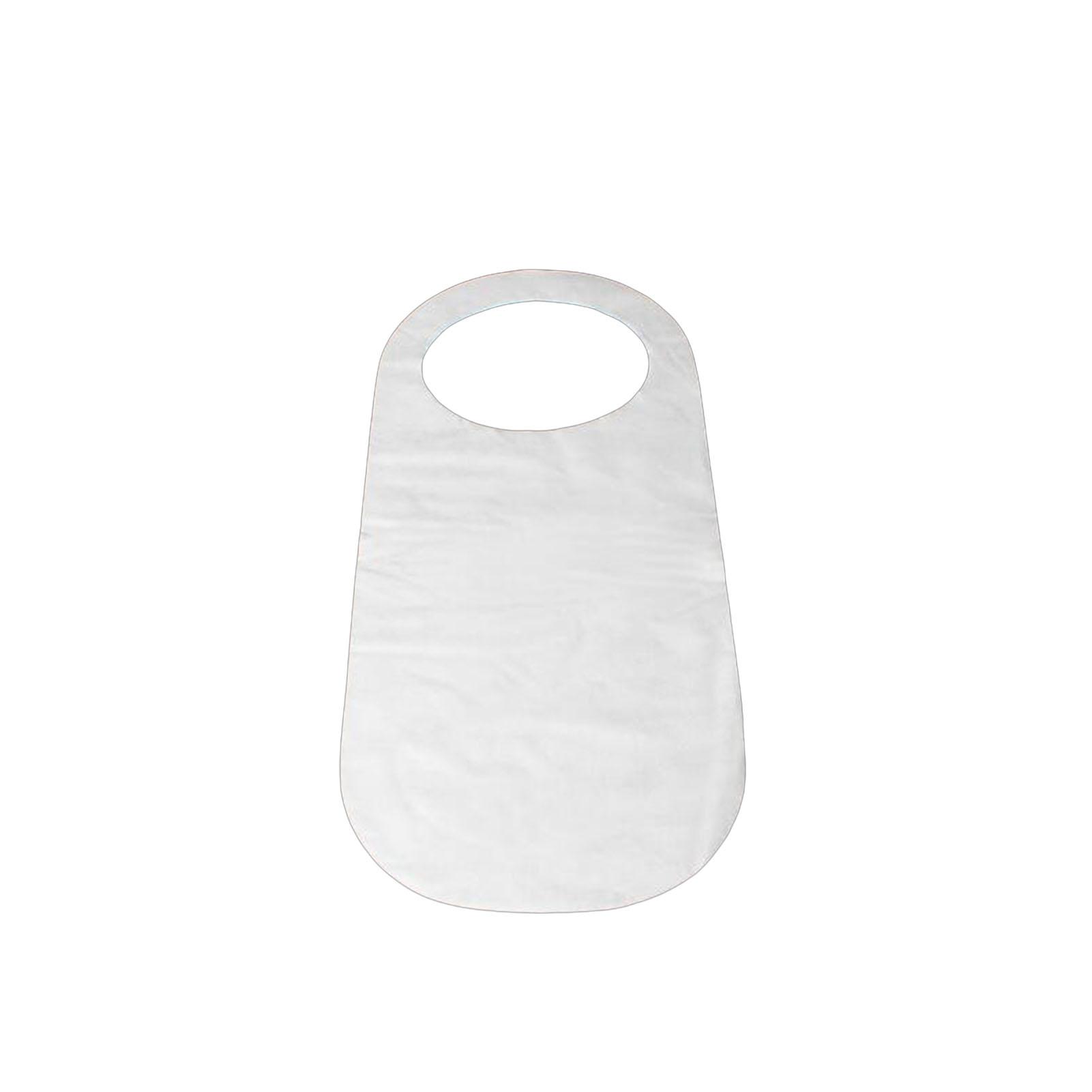 Disposable Adult Bibs for Eating Non Woven Bibs Single Use Dining Clothing Protectors White Thickness 30gms Style 1