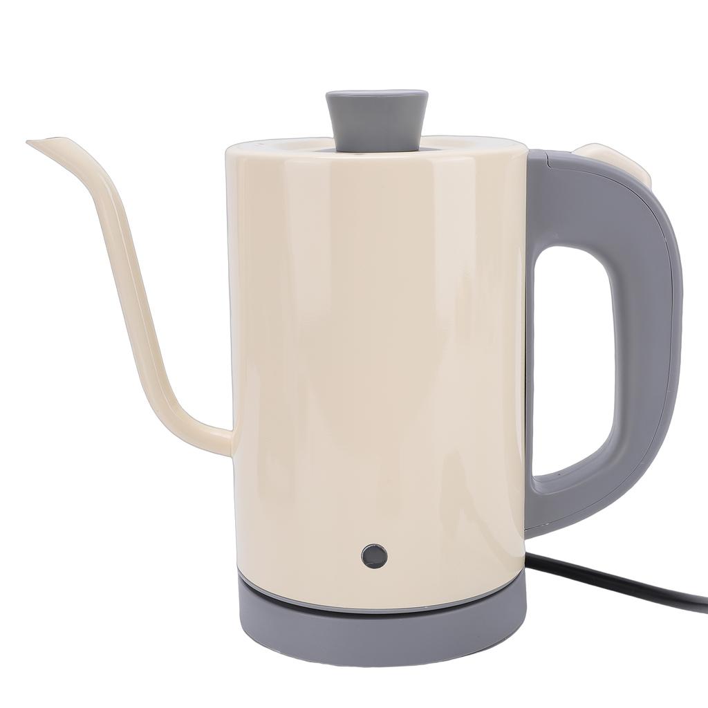 Elektryczny czajnik gęsia szyja 600W 800ml Stal nierdzewna Czajnik do kawy pour-over do domowej kuchni Wtyczka UE 220V