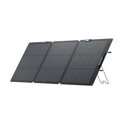 Tragbares Solarmodul EF 160 W für Kraftwerke, faltbares Solarladegerät mit Kettenanschluss und verstellbarem Ständer, wasserdicht nach IP67