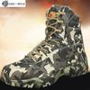 Men Camo Boot  Spring High Quality Waterproof Canvas Camouflage Tactical Combat Desert Ankle Boots Mens Shoes