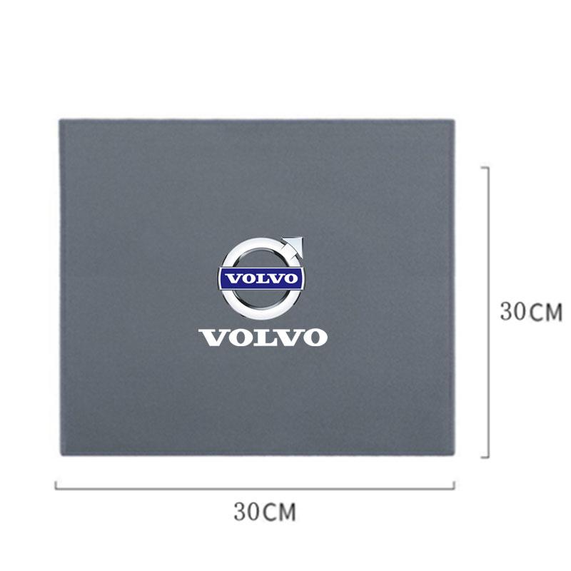 Car Towel Double-sided Coral Fleece Auto Cleaning Cloth for Volvo xc60 s60 v40 v50 v60 s80 s40 c30 awd c70 s40 s60 s80 s90 v70