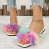 Fashion Designer 2025 Women's Summer New Fashion Open Toe Flat Comfort Sandals Outdoor Casual Dress Party Women's Slippers Zapatos