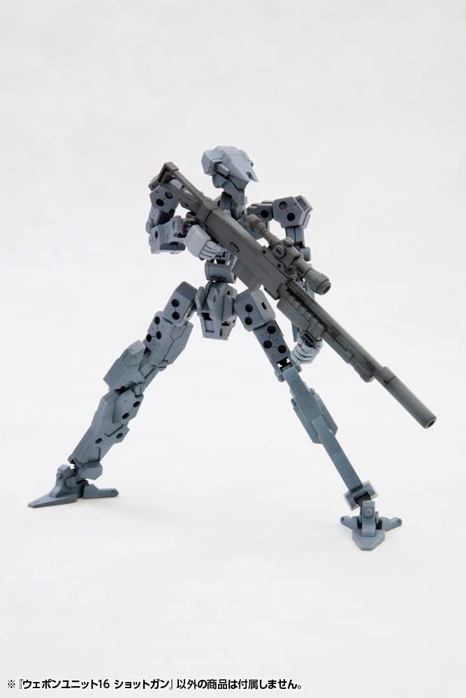 Kotobukiya Modeling Support Goods Waffeneinheit 16 Schrotflinte 135mm im Plastikmodellbausatz M.S.G (Ca.. Länge) Maßstabslos